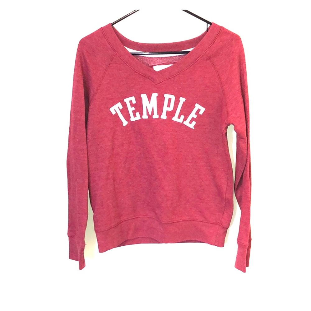 Maroon temple sweater